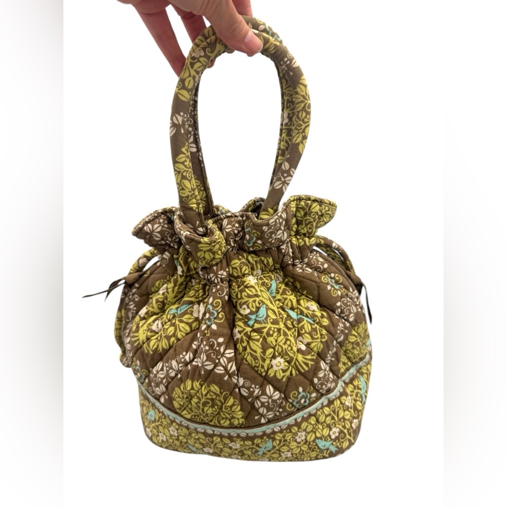 Vera Bradley Sittin in a Tree Mini Bucket Handbag